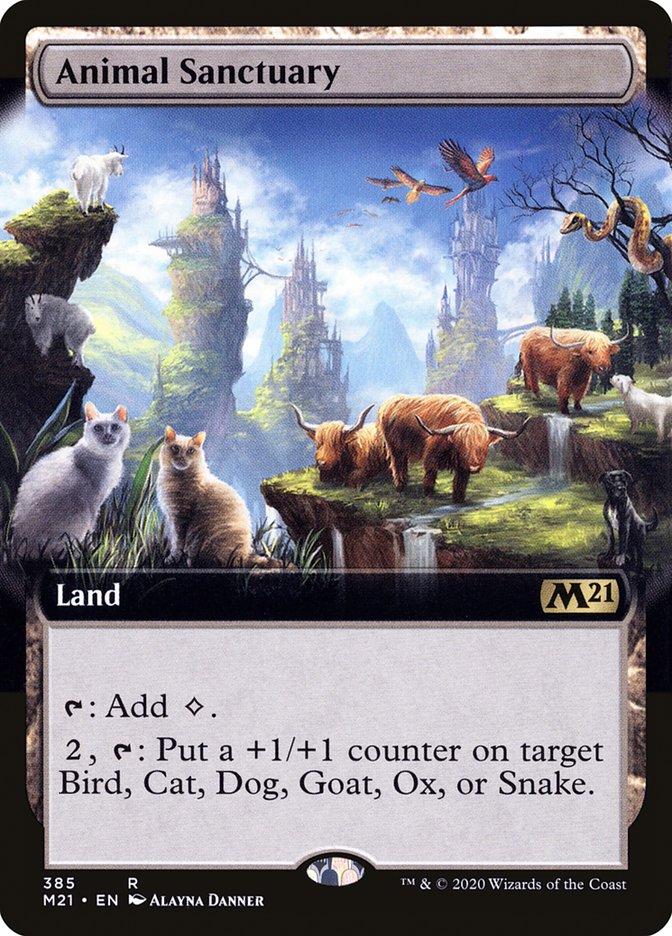 Animal Sanctuary (Extended Art) [Core Set 2021] | Deep Dive Games St. Marys