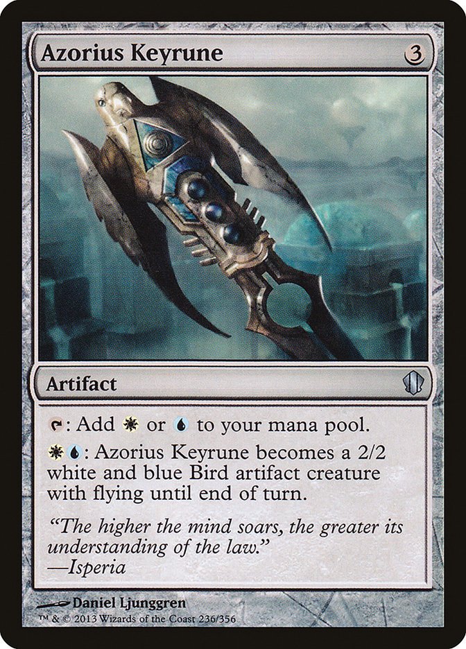 Azorius Keyrune [Commander 2013] | Deep Dive Games St. Marys