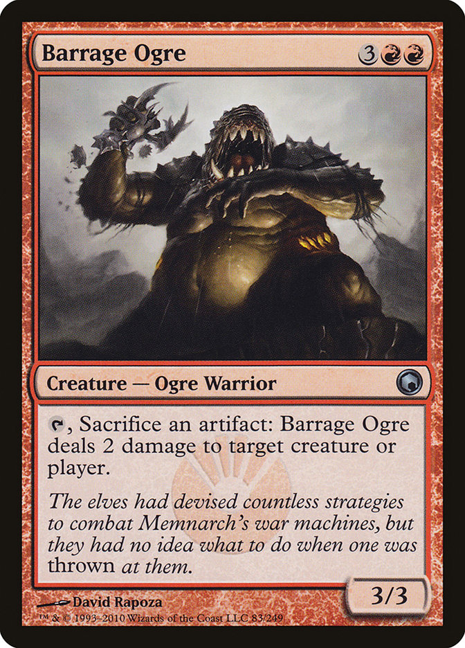 Barrage Ogre [Scars of Mirrodin] | Deep Dive Games St. Marys