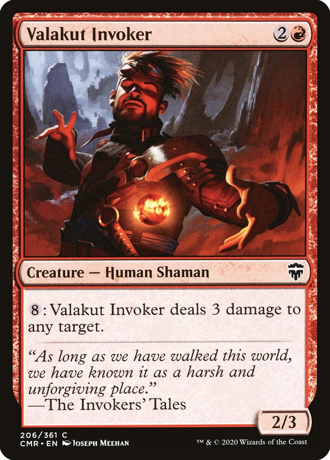 Valakut Invoker [Commander Legends] | Deep Dive Games St. Marys