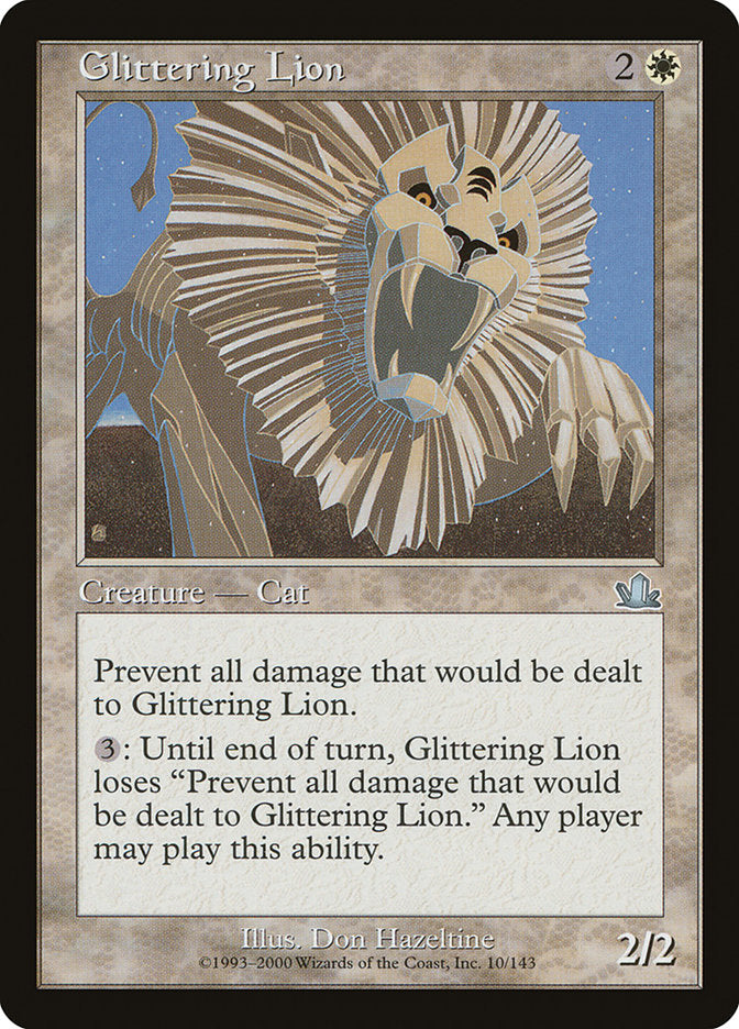 Glittering Lion [Prophecy] | Deep Dive Games St. Marys