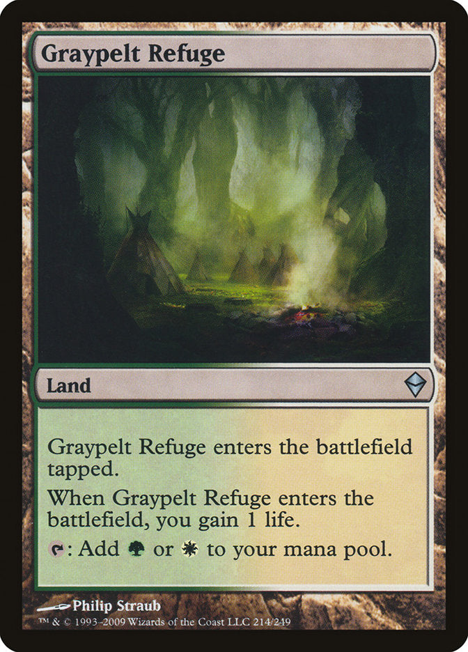 Graypelt Refuge [Zendikar] | Deep Dive Games St. Marys