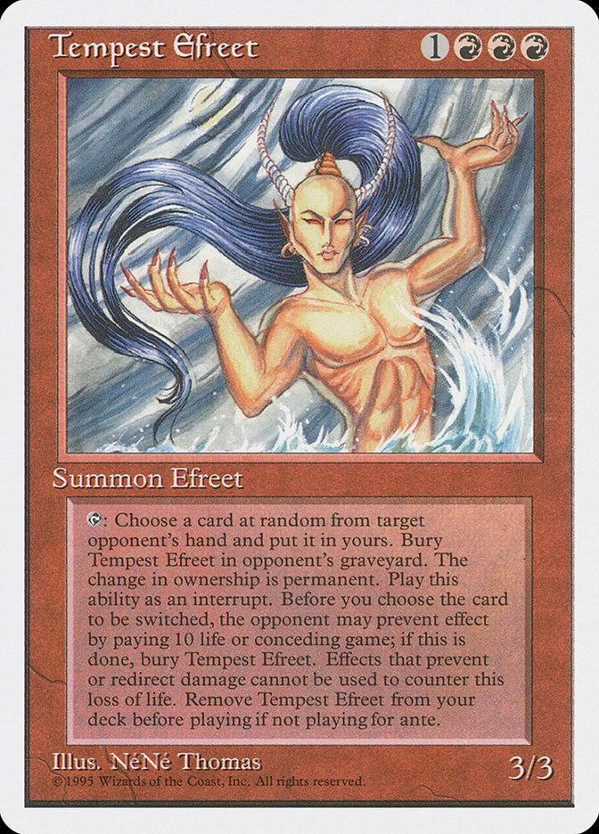 Tempest Efreet [Fourth Edition] | Deep Dive Games St. Marys