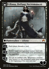 Liliana, Heretical Healer // Liliana, Defiant Necromancer [Magic Origins Prerelease Promos] | Deep Dive Games St. Marys