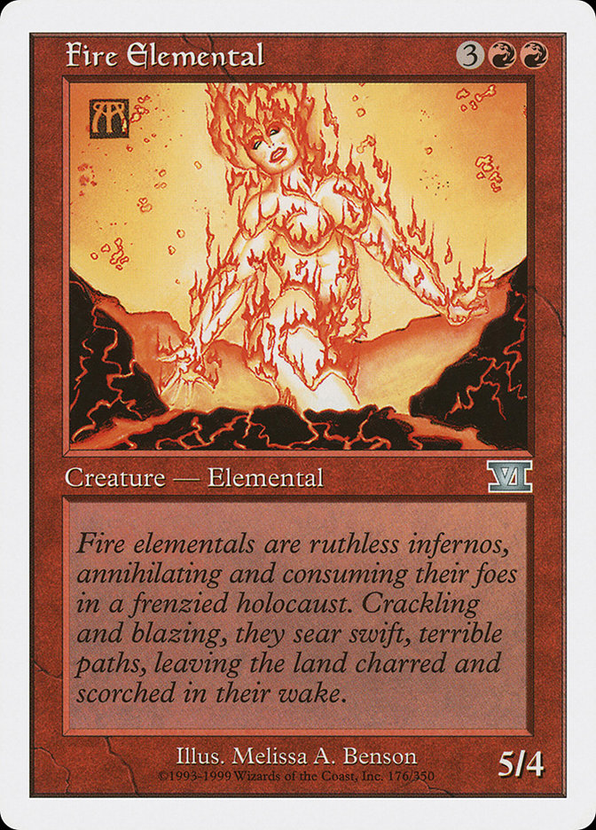 Fire Elemental [Classic Sixth Edition] | Deep Dive Games St. Marys