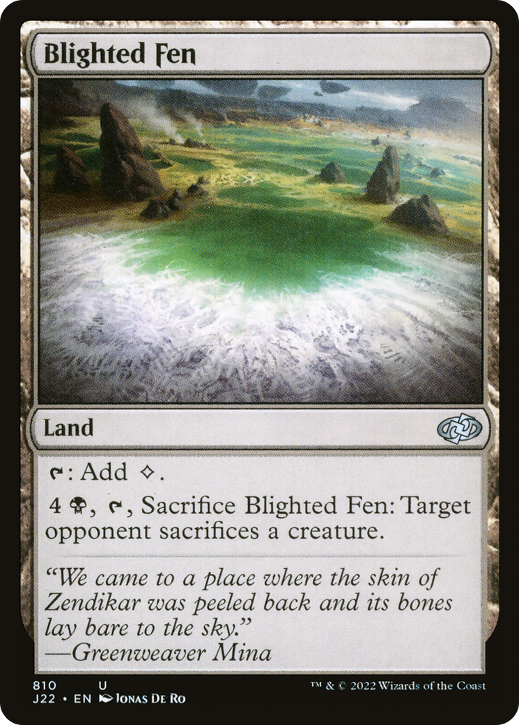 Blighted Fen [Jumpstart 2022] | Deep Dive Games St. Marys