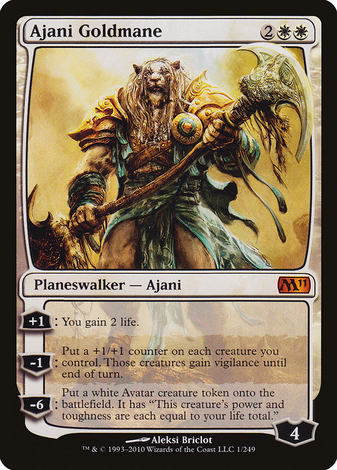 Ajani Goldmane [Magic 2011] | Deep Dive Games St. Marys