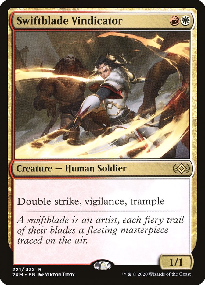 Swiftblade Vindicator [Double Masters] | Deep Dive Games St. Marys