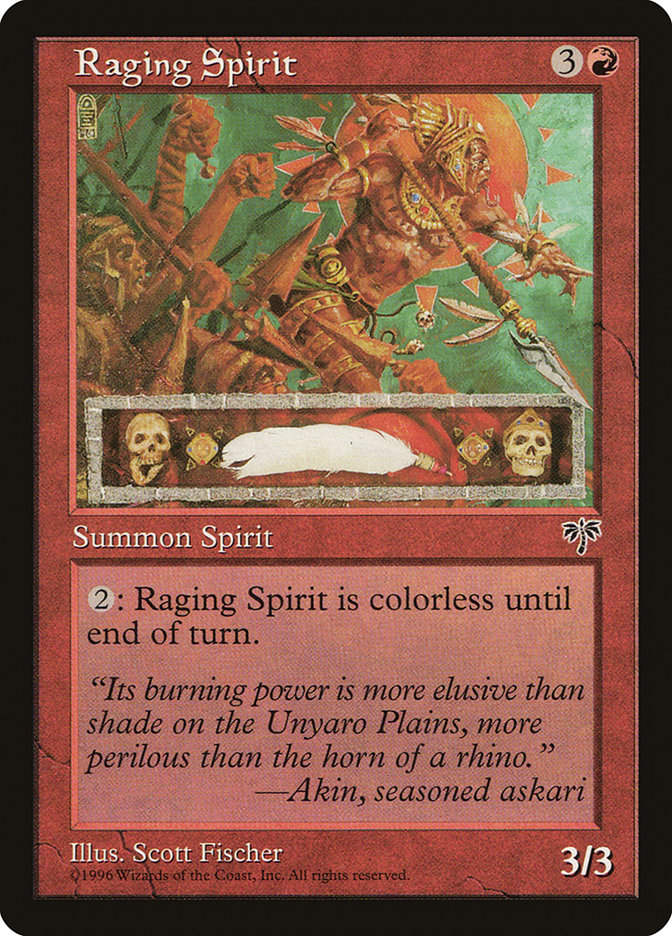 Raging Spirit [Mirage] | Deep Dive Games St. Marys