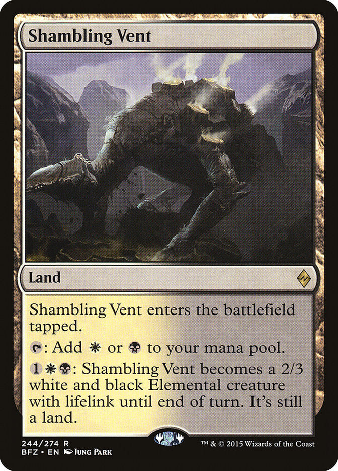 Shambling Vent [Battle for Zendikar] | Deep Dive Games St. Marys