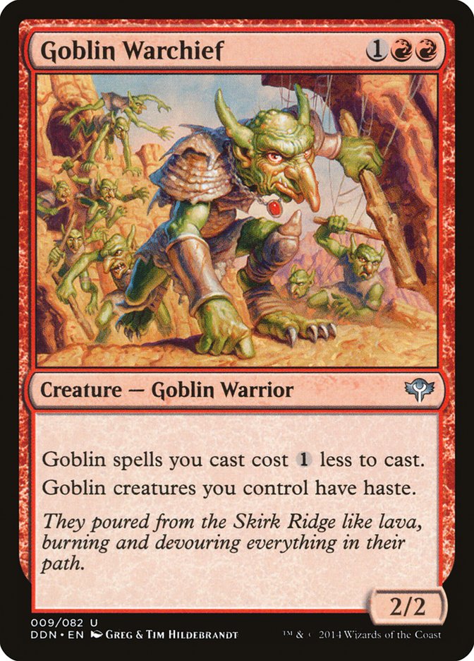 Goblin Warchief [Duel Decks: Speed vs. Cunning] | Deep Dive Games St. Marys