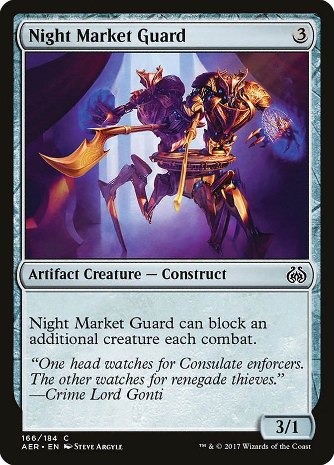 Night Market Guard [Aether Revolt] | Deep Dive Games St. Marys