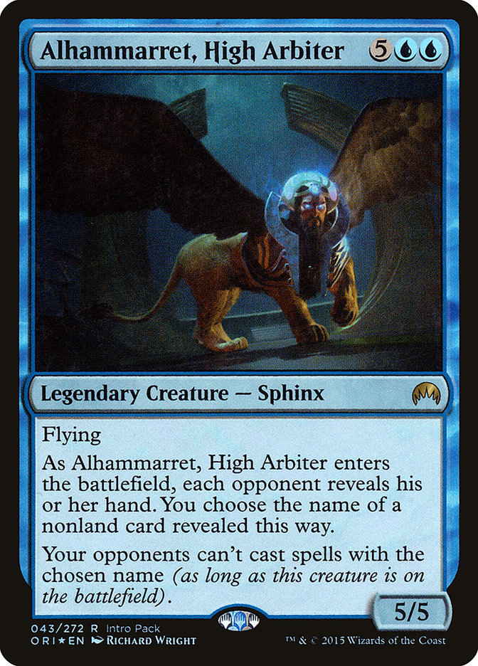 Alhammarret, High Arbiter [Magic Origins Promos] | Deep Dive Games St. Marys