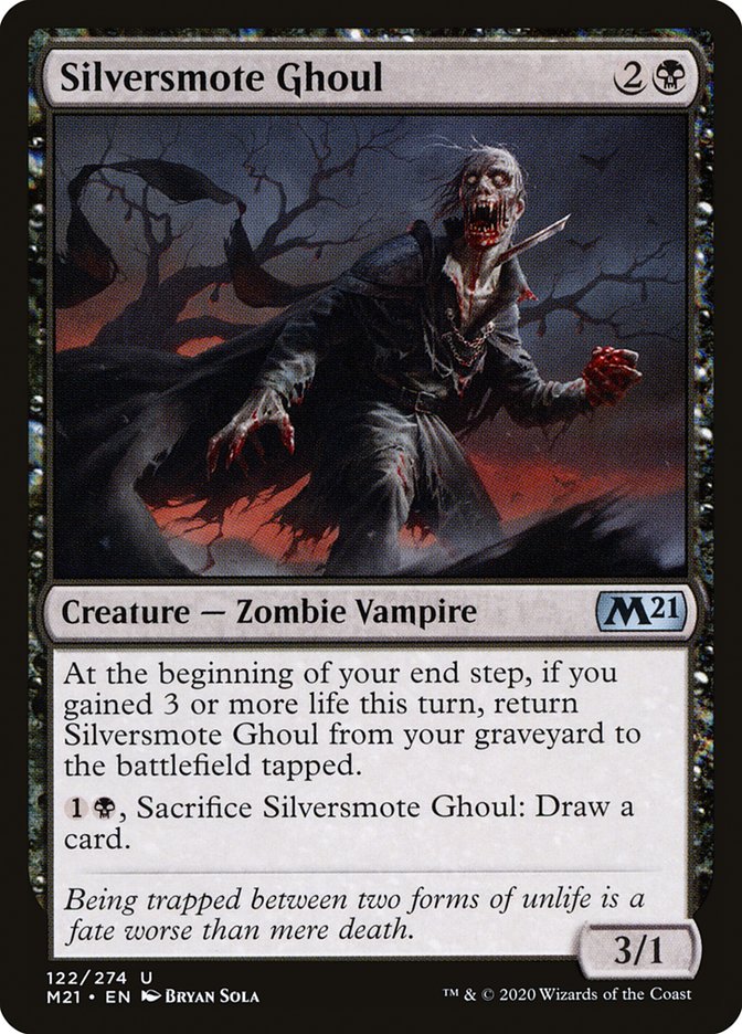 Silversmote Ghoul [Core Set 2021] | Deep Dive Games St. Marys