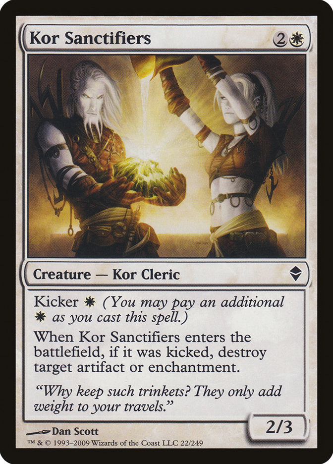 Kor Sanctifiers [Zendikar] | Deep Dive Games St. Marys