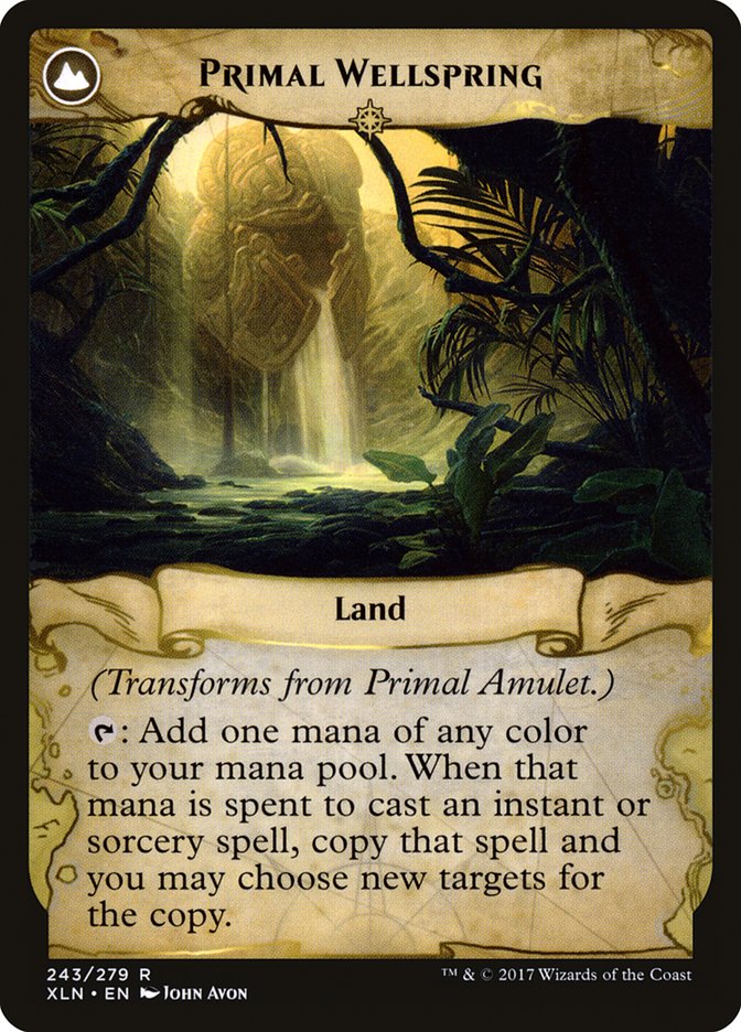 Primal Amulet // Primal Wellspring [Ixalan] | Deep Dive Games St. Marys
