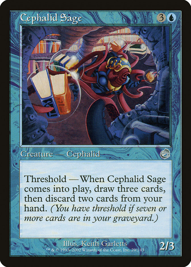 Cephalid Sage [Torment] | Deep Dive Games St. Marys