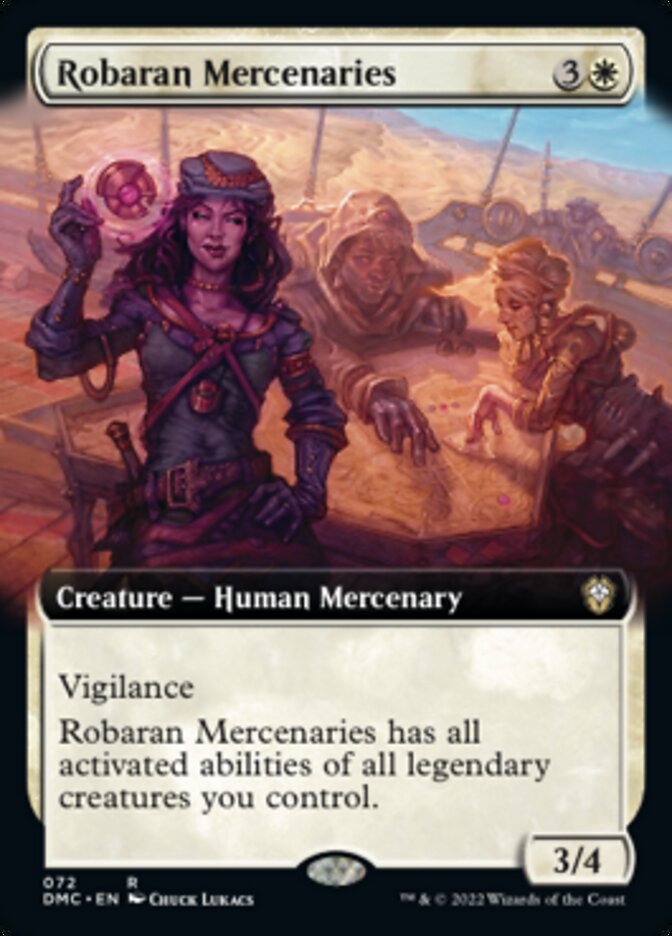 Robaran Mercenaries (Extended Art) [Dominaria United Commander] | Deep Dive Games St. Marys