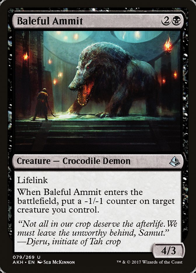 Baleful Ammit [Amonkhet] | Deep Dive Games St. Marys