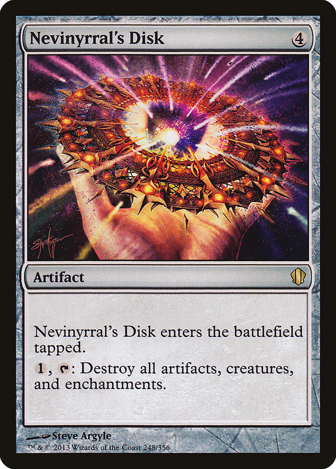 Nevinyrral's Disk [Commander 2013] | Deep Dive Games St. Marys