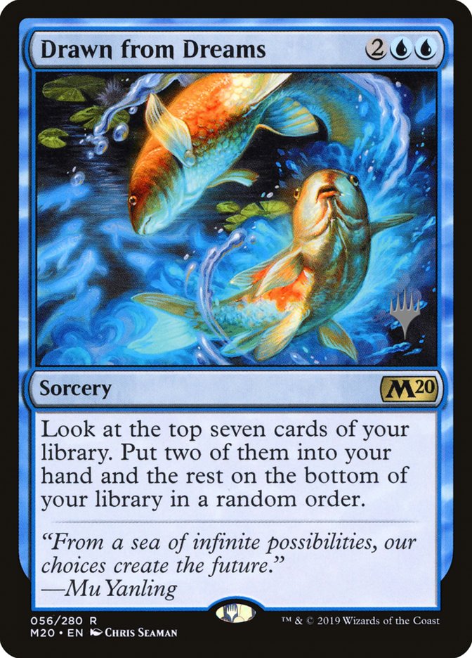 Drawn from Dreams (Promo Pack) [Core Set 2020 Promos] | Deep Dive Games St. Marys