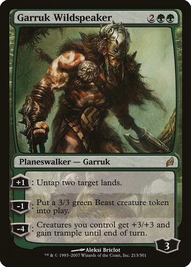 Garruk Wildspeaker [Lorwyn] | Deep Dive Games St. Marys