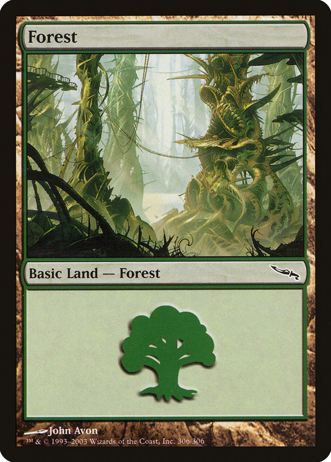 Forest (306) [Mirrodin] | Deep Dive Games St. Marys