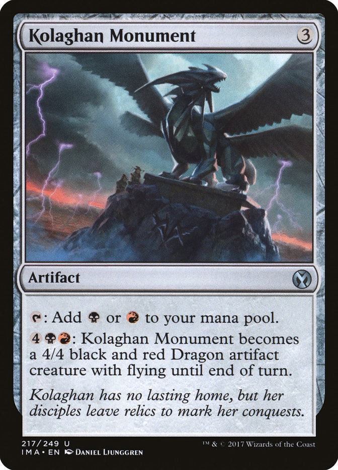 Kolaghan Monument [Iconic Masters] | Deep Dive Games St. Marys