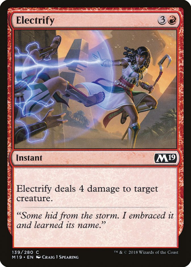 Electrify [Core Set 2019] | Deep Dive Games St. Marys