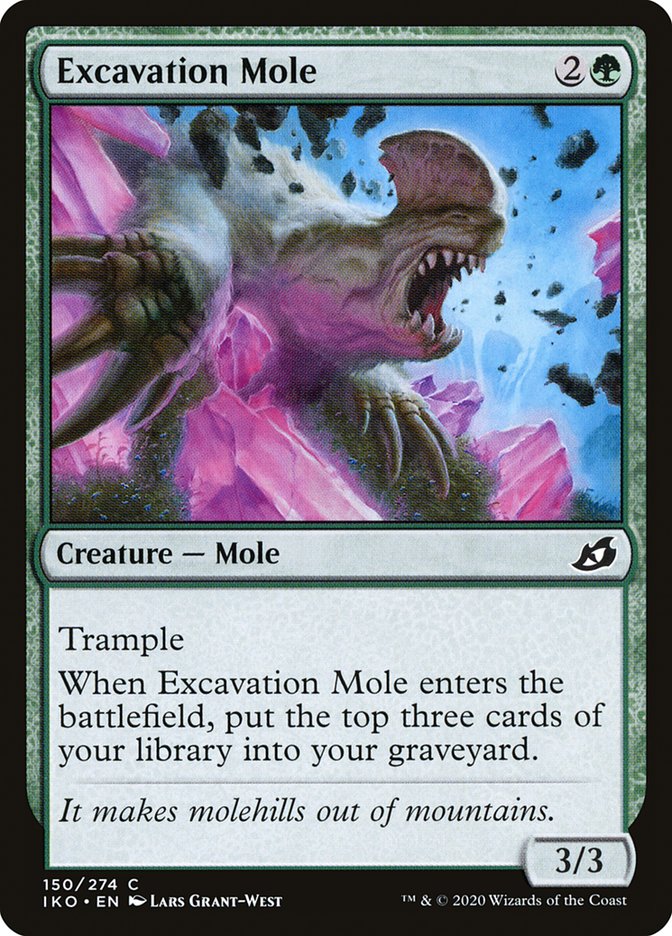 Excavation Mole [Ikoria: Lair of Behemoths] | Deep Dive Games St. Marys