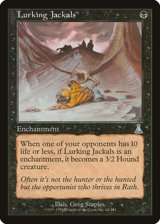 Lurking Jackals [Urza's Destiny] | Deep Dive Games St. Marys