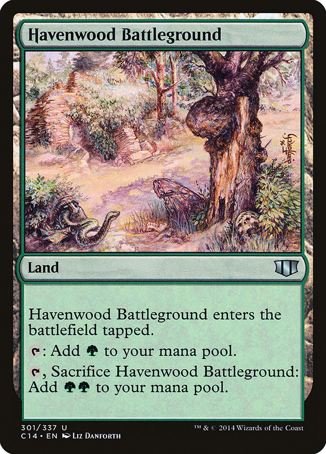 Havenwood Battleground [Commander 2014] | Deep Dive Games St. Marys