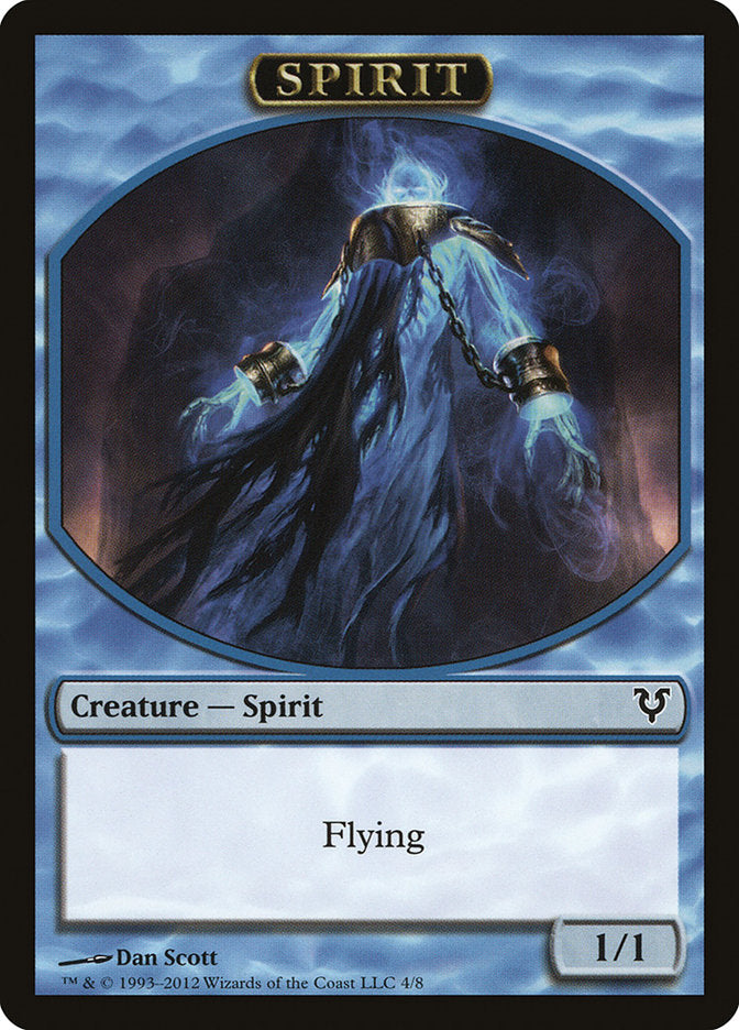 Spirit Token (4/8) [Avacyn Restored Tokens] | Deep Dive Games St. Marys