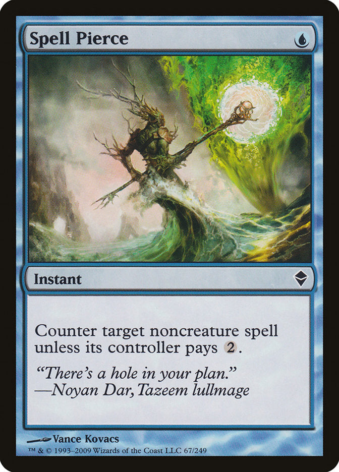Spell Pierce [Zendikar] | Deep Dive Games St. Marys