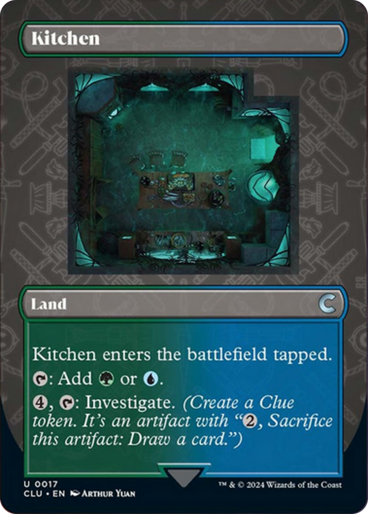 Kitchen (Borderless) [Ravnica: Clue Edition] | Deep Dive Games St. Marys