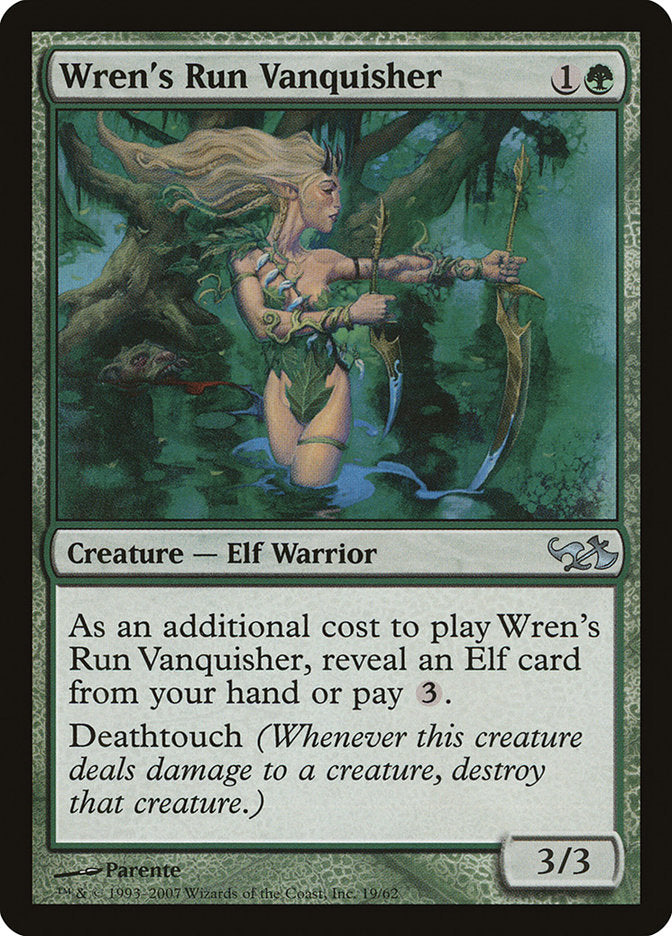 Wren's Run Vanquisher [Duel Decks: Elves vs. Goblins] | Deep Dive Games St. Marys