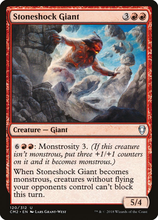 Stoneshock Giant [Commander Anthology Volume II] | Deep Dive Games St. Marys