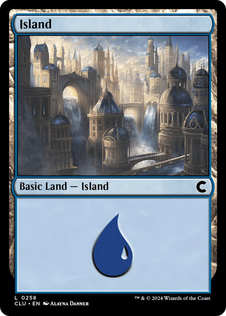 Island (0258) [Ravnica: Clue Edition] | Deep Dive Games St. Marys