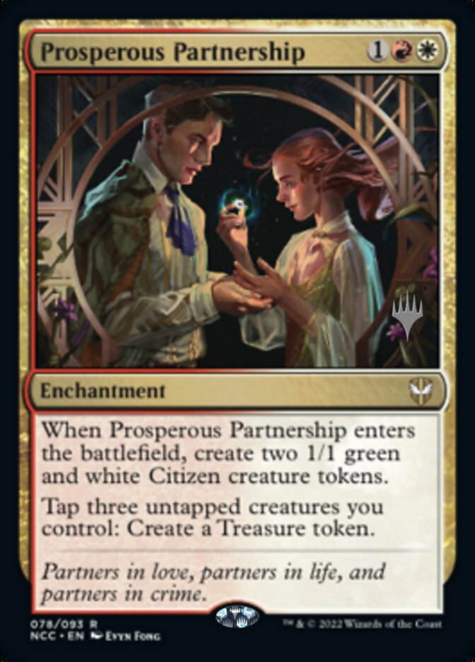 Prosperous Partnership (Promo Pack) [Streets of New Capenna Commander Promos] | Deep Dive Games St. Marys