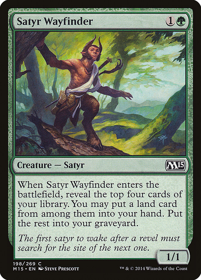 Satyr Wayfinder [Magic 2015] | Deep Dive Games St. Marys