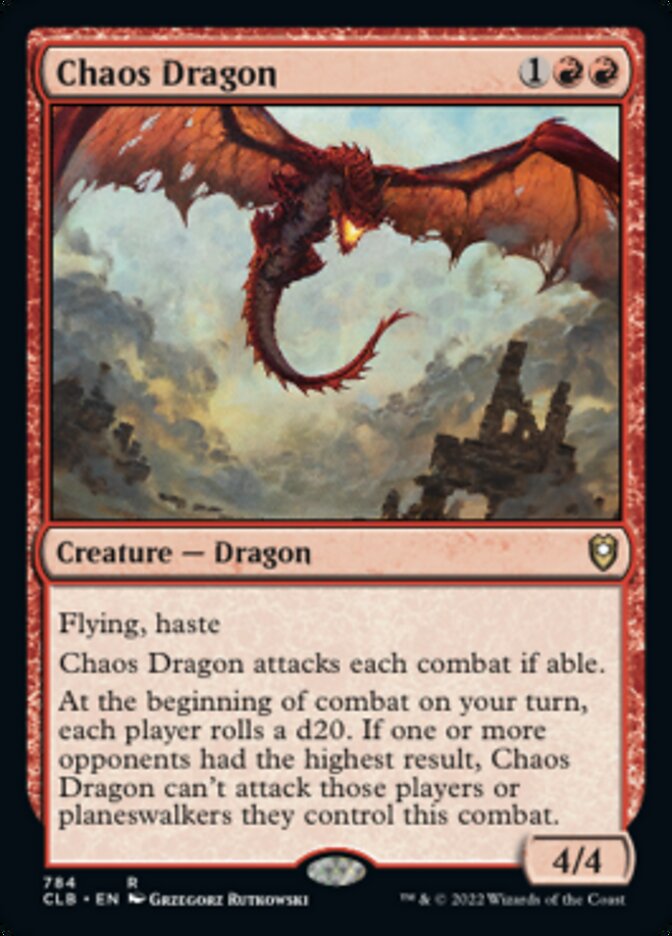 Chaos Dragon [Commander Legends: Battle for Baldur's Gate] | Deep Dive Games St. Marys