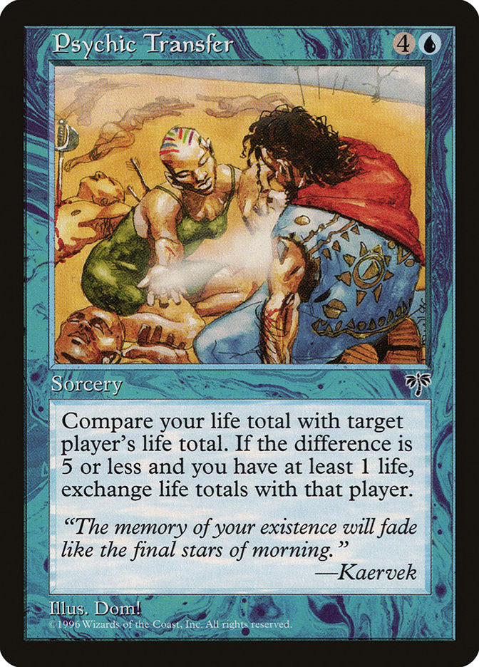 Psychic Transfer [Mirage] | Deep Dive Games St. Marys