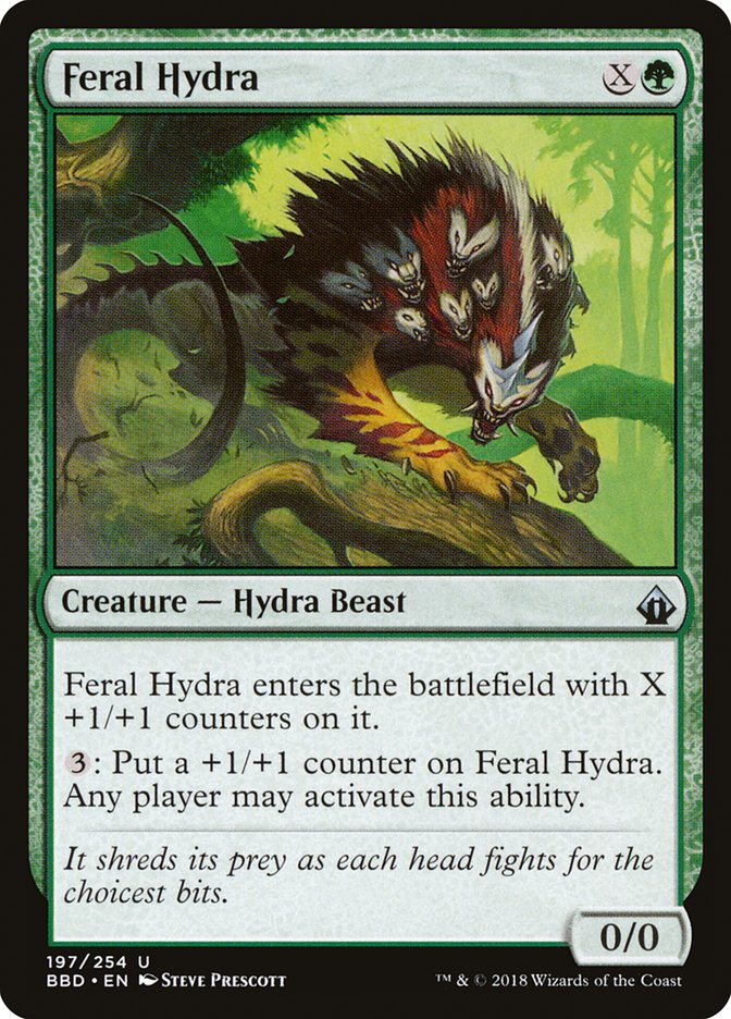 Feral Hydra [Battlebond] | Deep Dive Games St. Marys