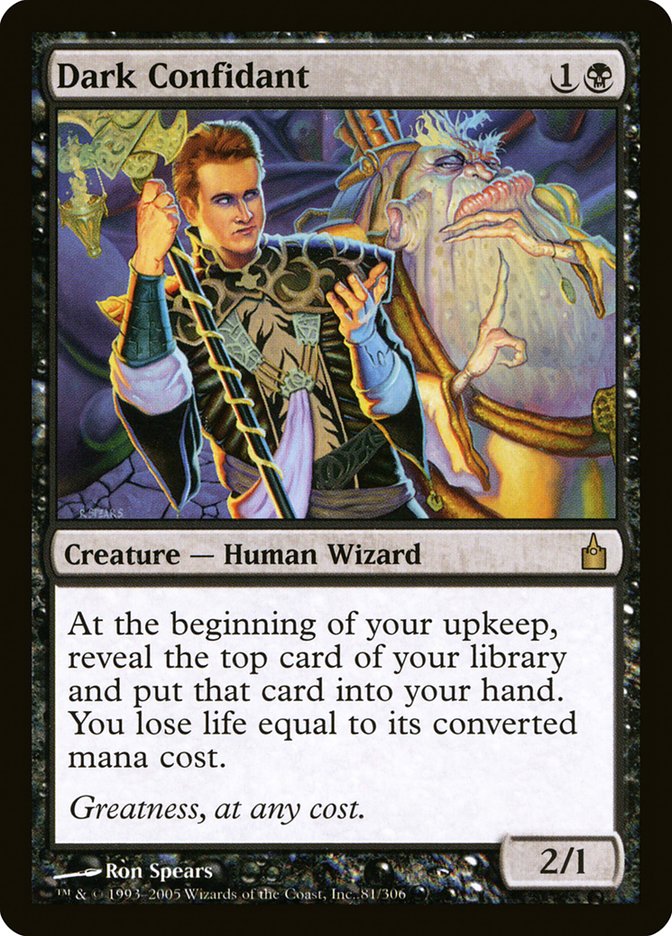 Dark Confidant [Ravnica: City of Guilds] | Deep Dive Games St. Marys