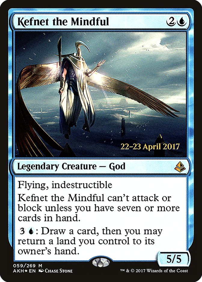 Kefnet the Mindful [Amonkhet Prerelease Promos] | Deep Dive Games St. Marys