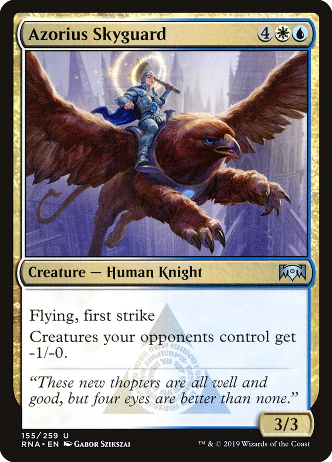 Azorius Skyguard [Ravnica Allegiance] | Deep Dive Games St. Marys