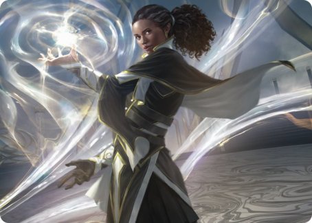 Clever Lumimancer Art Card [Strixhaven: School of Mages Art Series] | Deep Dive Games St. Marys