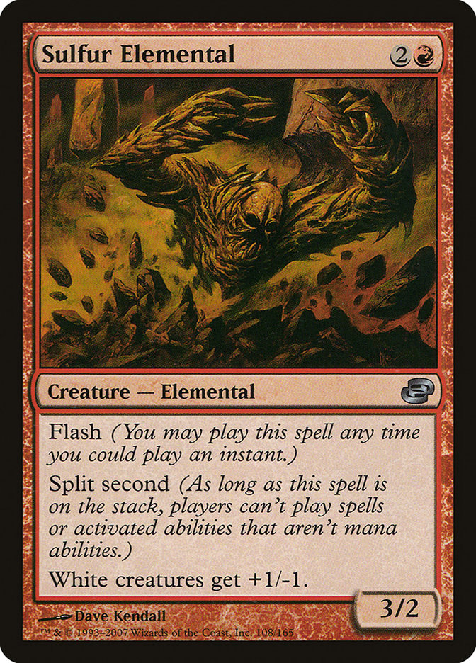 Sulfur Elemental [Planar Chaos] | Deep Dive Games St. Marys
