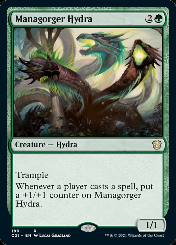 Managorger Hydra [Commander 2021] | Deep Dive Games St. Marys