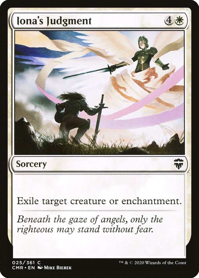 Iona's Judgment [Commander Legends] | Deep Dive Games St. Marys